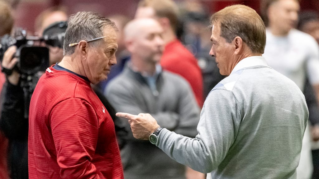 Bill Belichick and Nick Saban's Friendship - Sports Illustrated