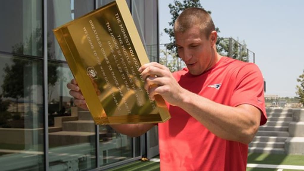 Gronk Gets Golden Cleats For His 99 Madden Rating
