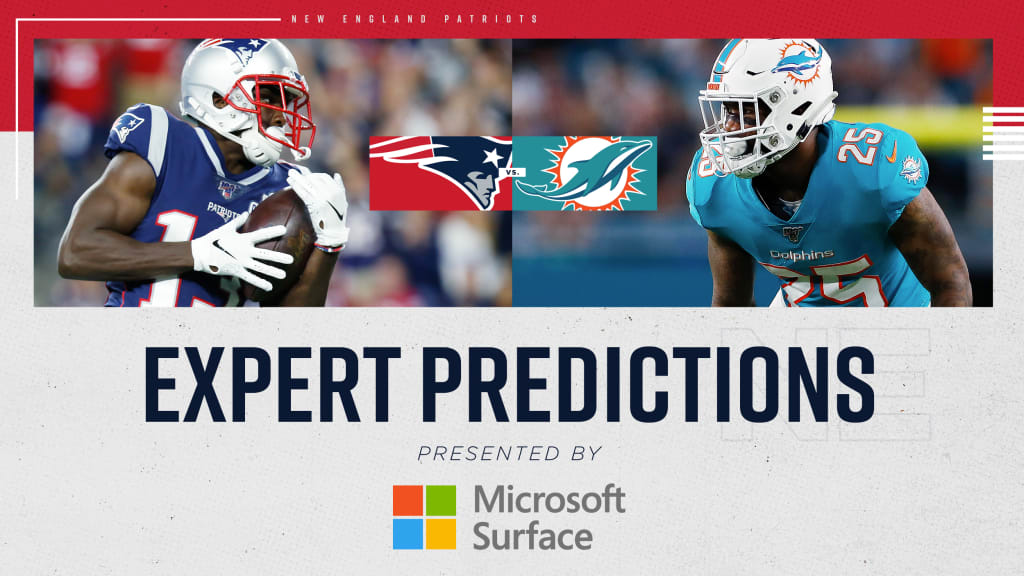 What NFL experts are predicting for Sunday's Patriots-Dolphins game