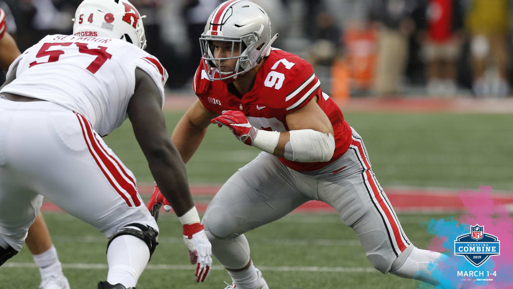 Players and Coordinator Greg Schiano React to Nick Bosa's