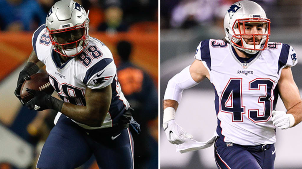 New England Patriots place Martellus Bennett, Nate Ebner on