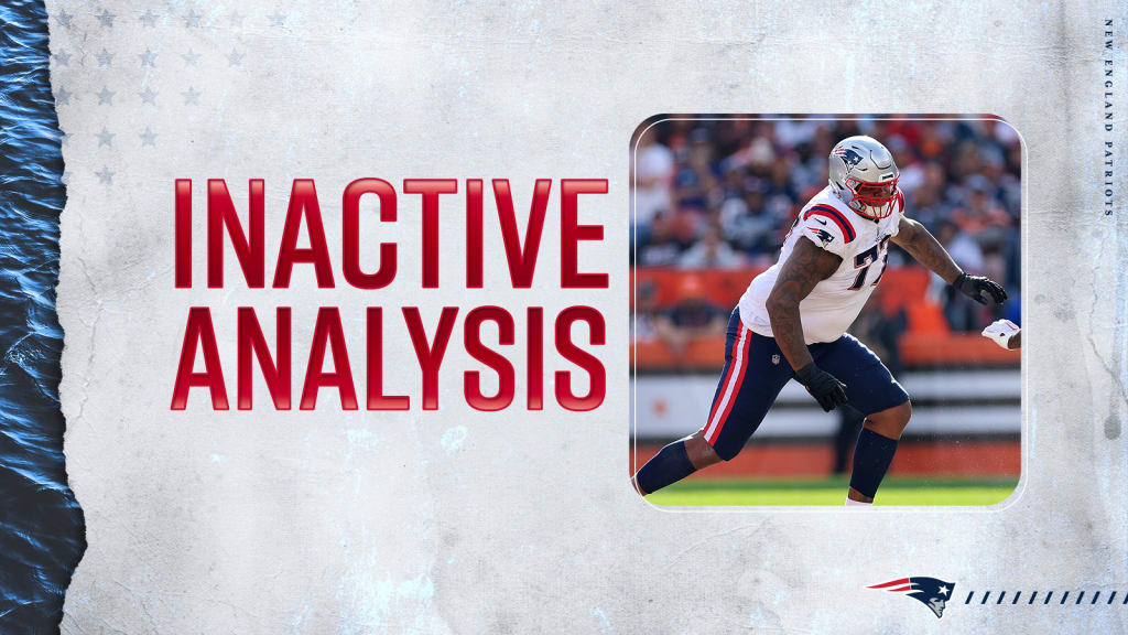 Inactive Analysis: David Andrews, Trent Brown Active for the Patriots vs.  Bills on Thursday Night