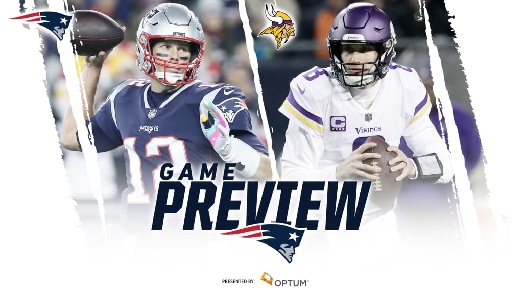 Game Preview: Vikings at Patriots