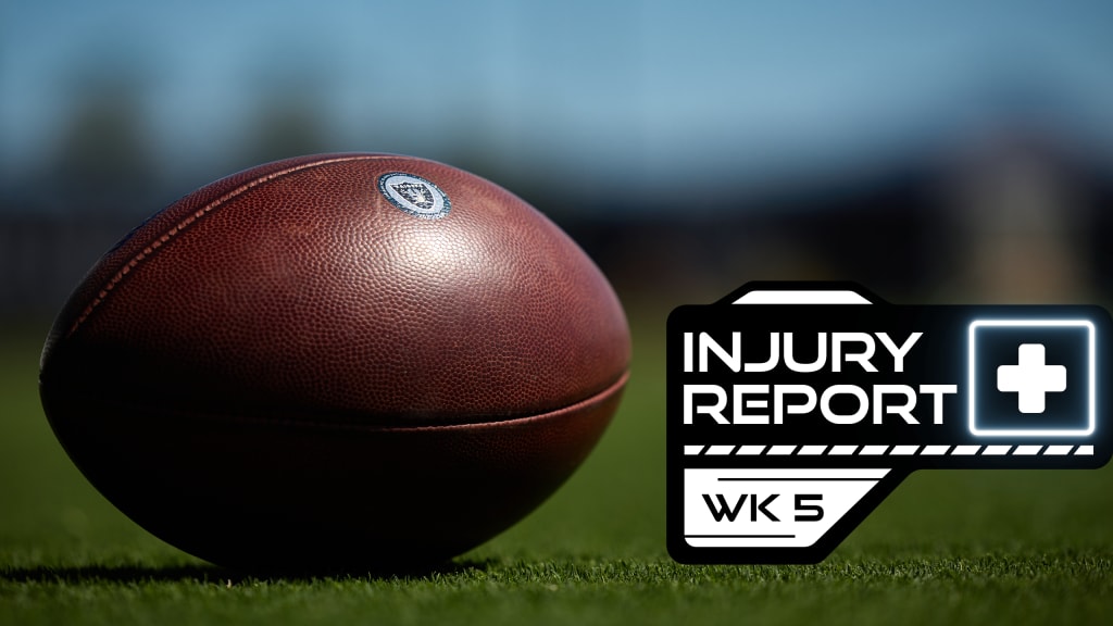 NFL Week 5 Injury Report For All 32 Teams