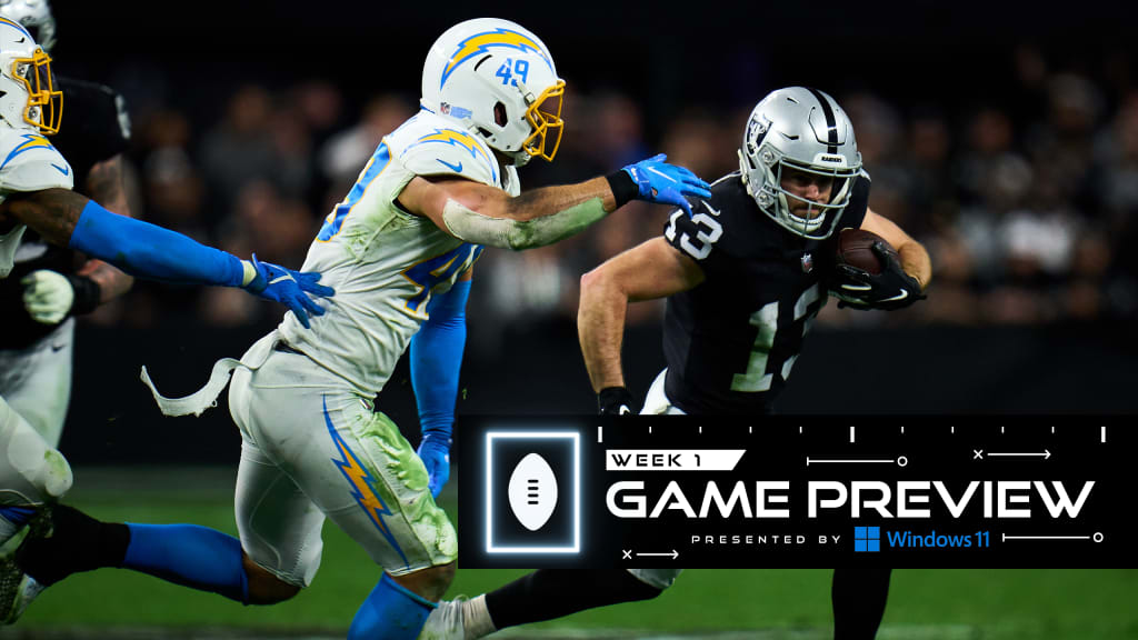 Raiders, Chargers open season with key AFC West clash on Sunday