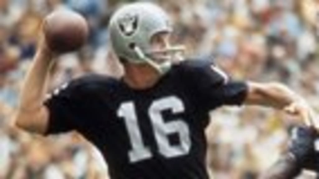 George Blanda Oakland Raiders Men's Black Pro Line Any Name