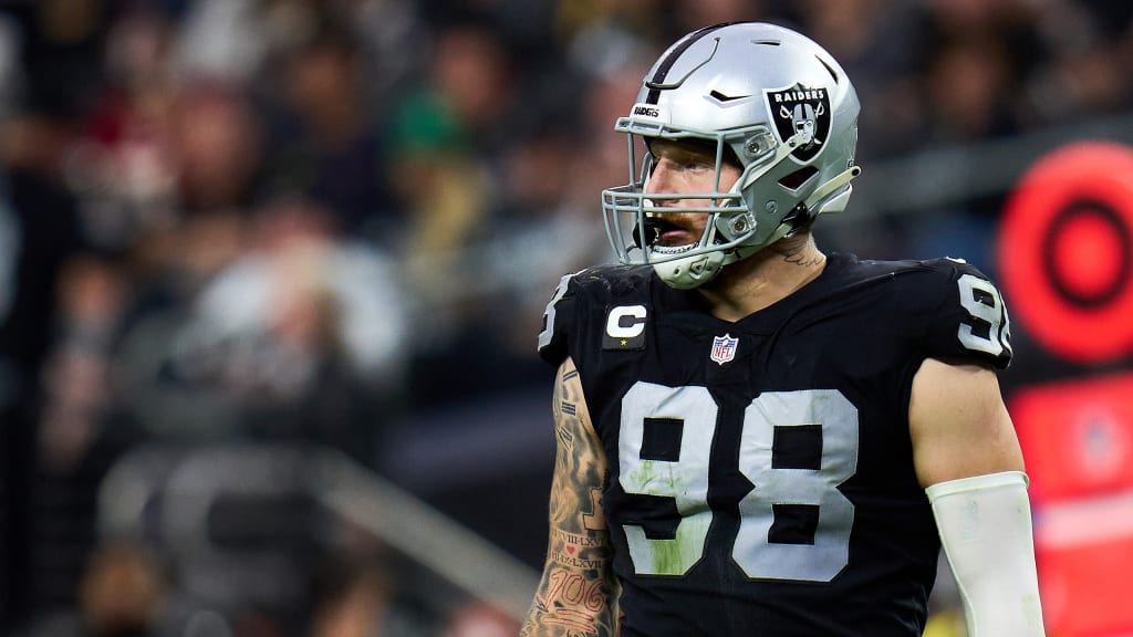 Raiders DE Maxx Crosby nominated for PFWA George Halas Award