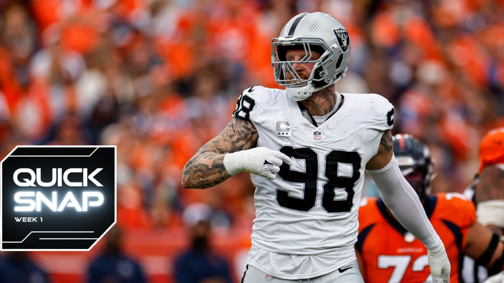 Game Recap: Raiders win Week 1 matchup vs. Denver Broncos