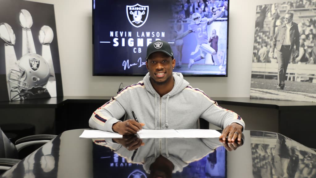 Raiders Cut CB Nevin Lawson Coming off Suspension