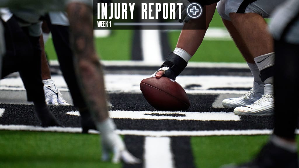 Raiders Game Today: Raiders vs. Baltimore injury report, schedule