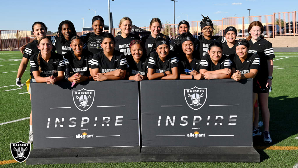 Raiders host Girls Flag Football All-Star Game, Combine, Clinic
