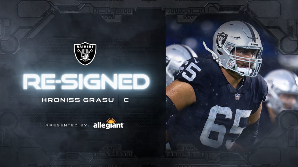 Raiders re-sign C Hroniss Grasu