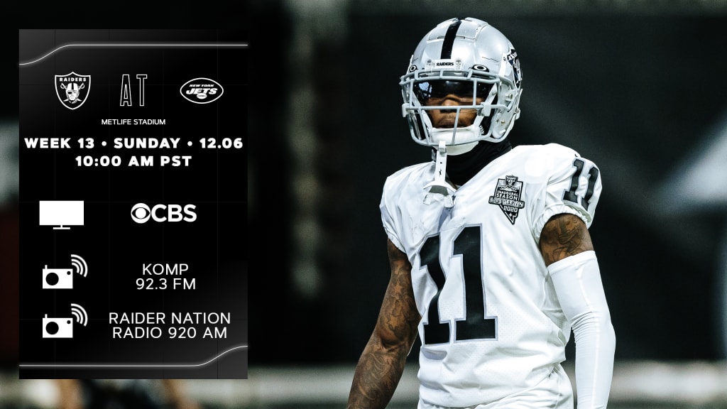 Raiders at Jets: How to watch the Silver and Black at MetLife Stadium