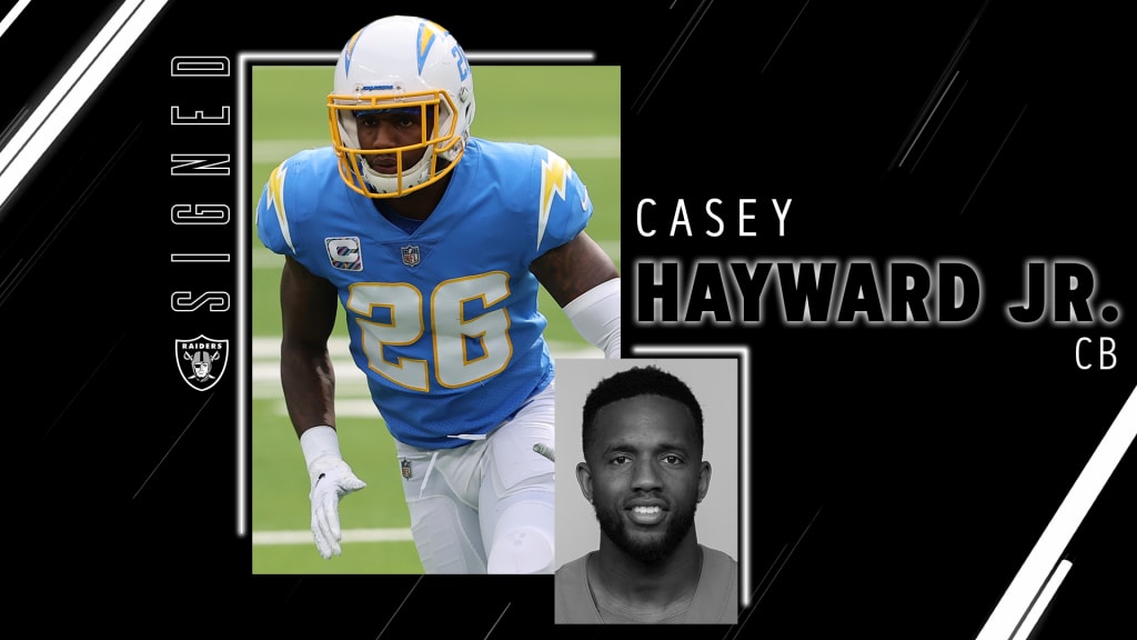 Raiders sign cornerback Casey Hayward Jr.