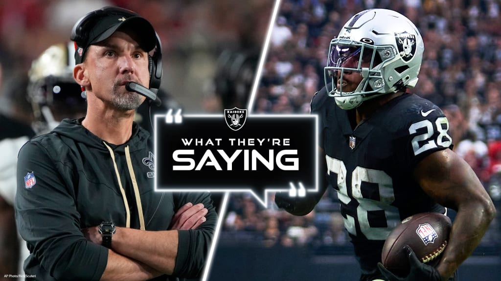 Raiders/Saints Week 8 preview: Can New Orleans cool red-hot Josh Jacobs? -  Silver And Black Pride