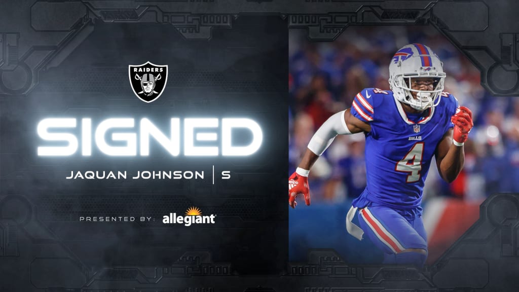 Raiders sign S Jaquan Johnson