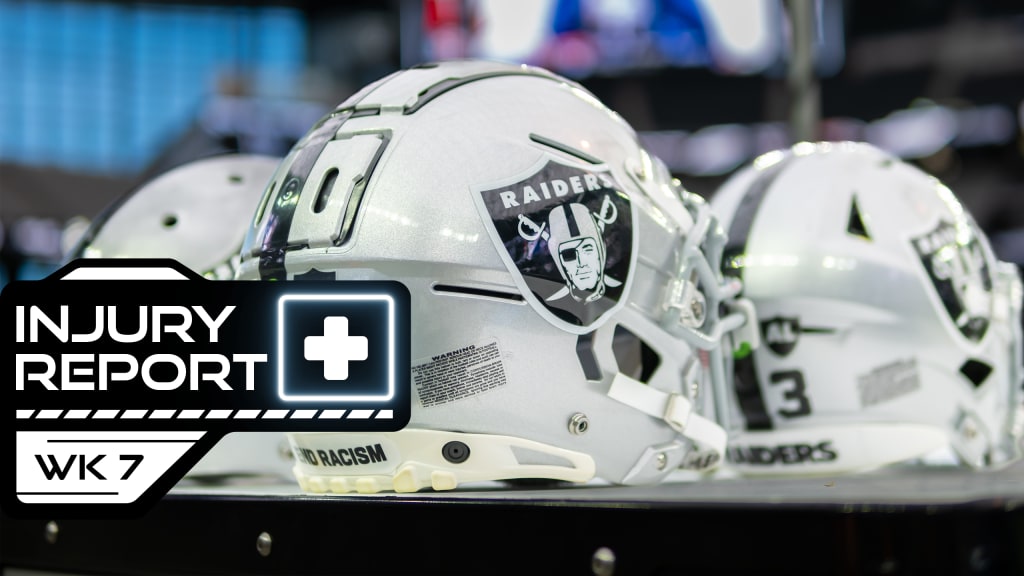 Las Vegas Raiders First Injury Report for Week 7 - Sports