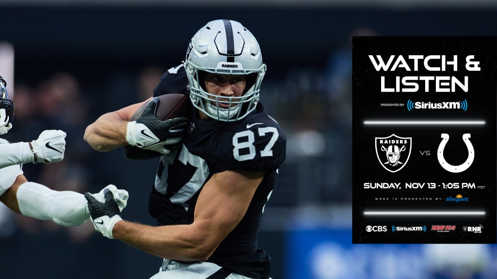 Know Before You Go, Raiders vs. Colts - November 13, 2022, Las Vegas  Raiders