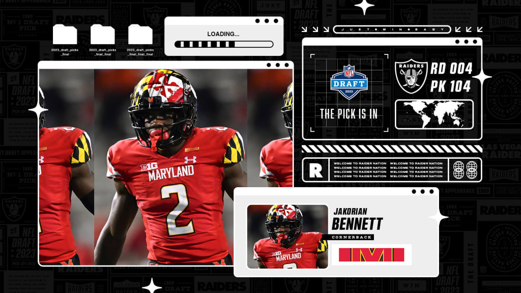 Jakorian Bennett selected by Raiders with No. 104 overall pick in 2023 NFL  Draft