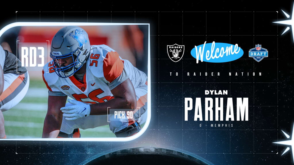 Raiders take Memphis' Dylan Parham in NFL draft in 3rd round