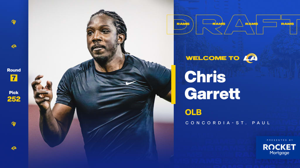 Rams select OLB Chris Garrett with 252nd pick in 2021 NFL Draft