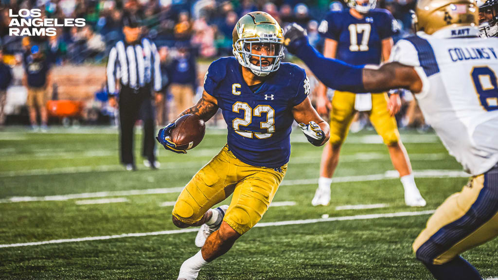 Los Angeles Rams trade up to select Notre Dame running back Kyren Williams  in 2022 NFL Draft - On3