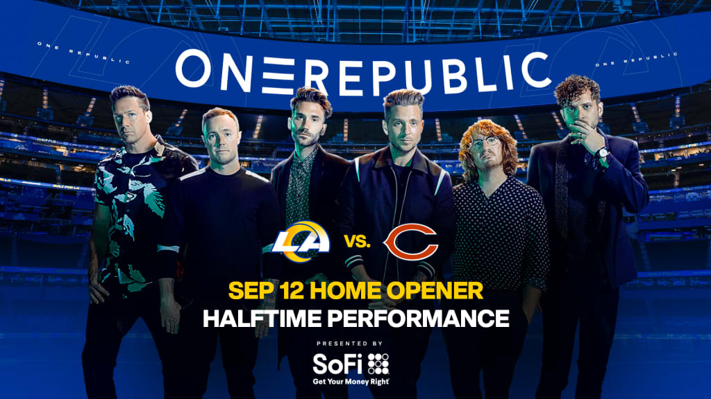 OneRepublic to take the field at SoFi Stadium during halftime of