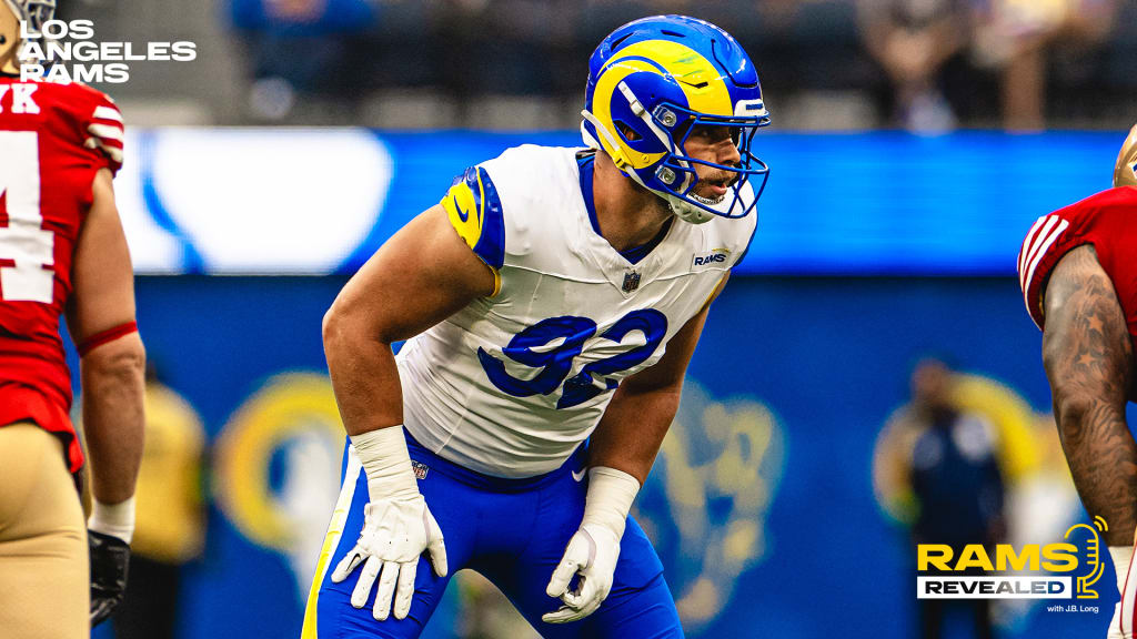 Los Angeles Rams  Featured on Rams Revealed Ep. 103 - Defensive end Jonah  Williams looks back on his long journey from practice squad to starter  alongside Aaron Donald on the defensive line