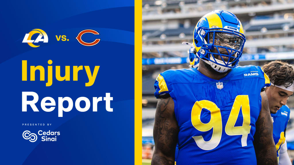 Bears' final injury report: Eddie Goldman doubtful vs. Rams