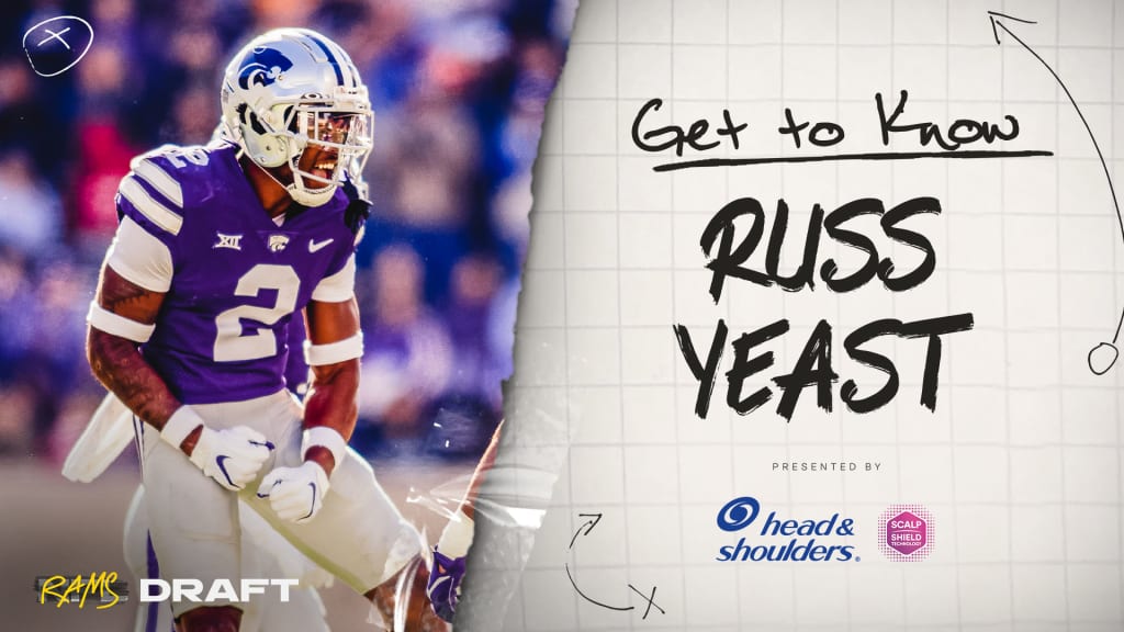 Rams select Kansas State S Russ Yeast with 253rd overall pick in 2022 NFL  draft