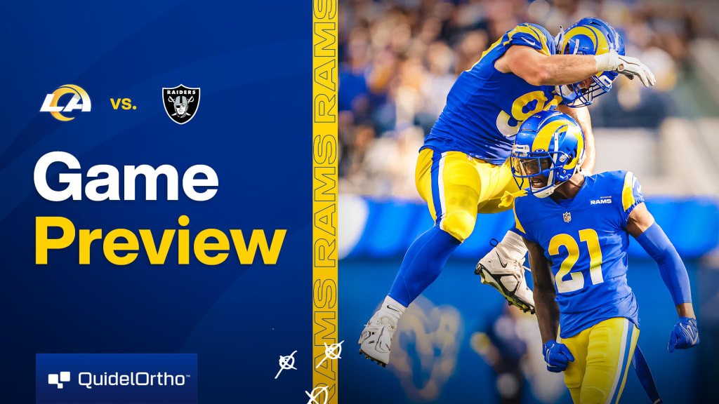 Los Angeles Rams vs. Las Vegas Raiders, Week 14: Game Thread - Turf Show  Times