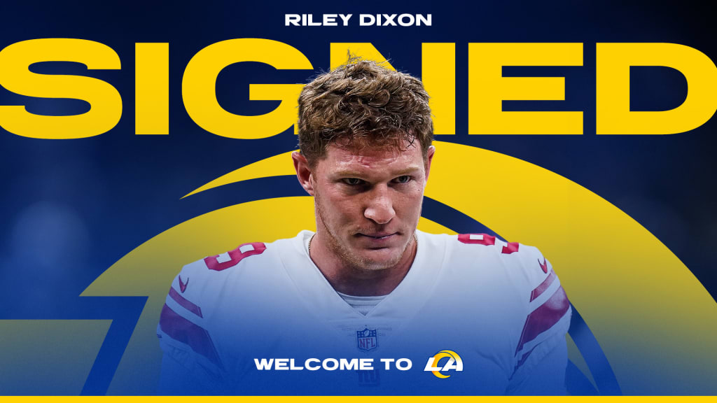 Rams Sign P Riley Dixon