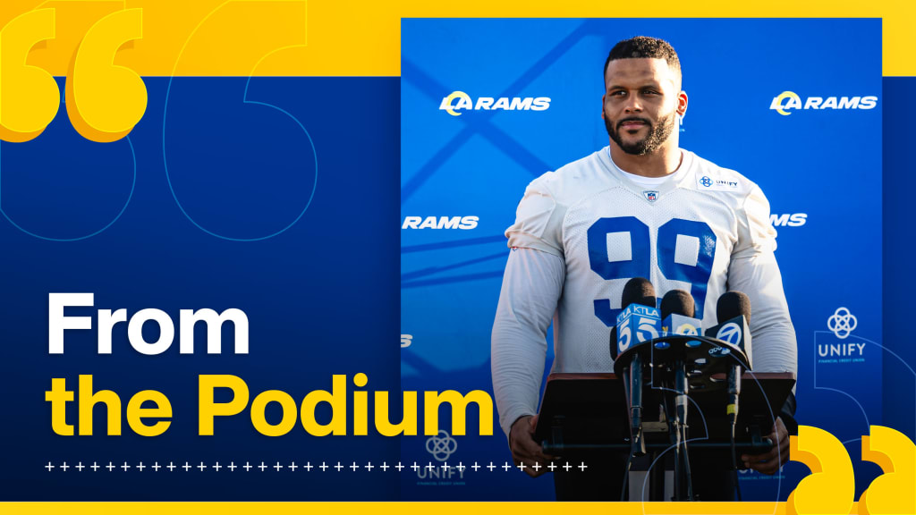 While Cowboys respect Rams' Aaron Donald, path to victory starts