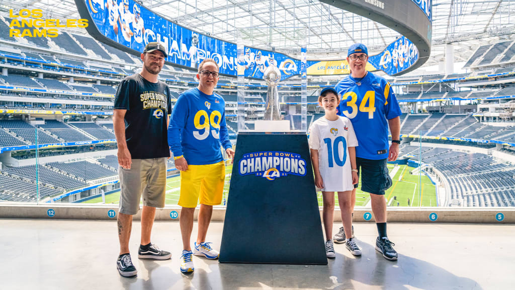 Rams taking Super Bowl trophy on 11-city tour which includes Thousand Oaks  and Santa Barbara