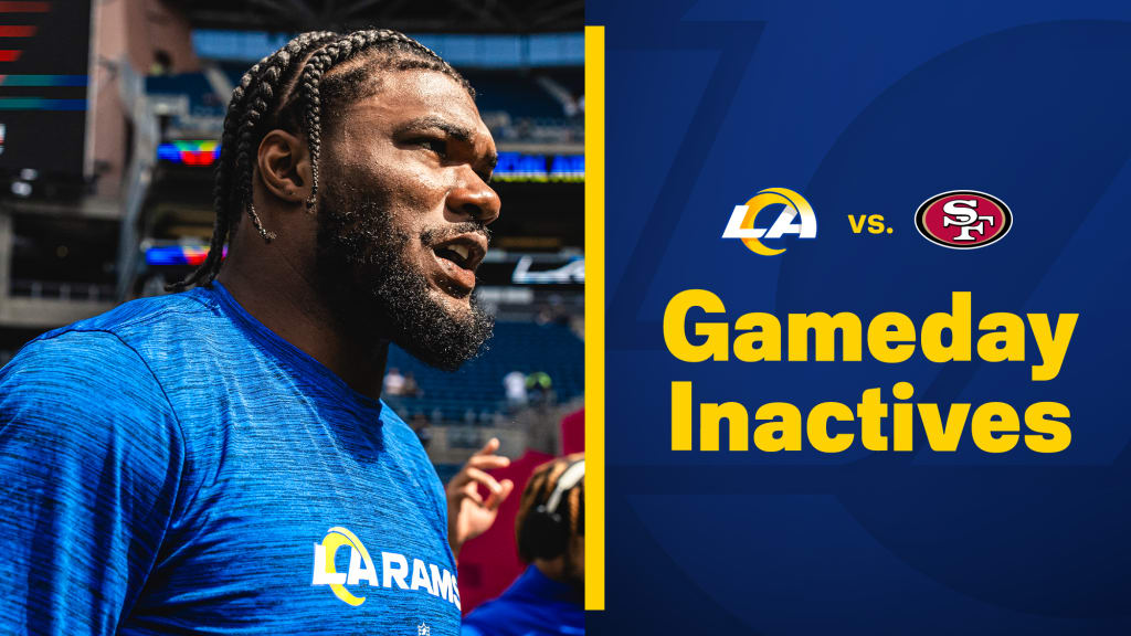 Running backs Cam Akers and Zach Evans among Rams' inactives for Week 2 vs.  49ers