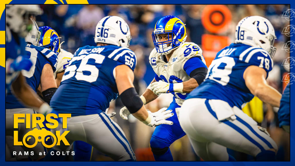 First Look: Rams return to Midwest in Week 4 for matchup with Colts