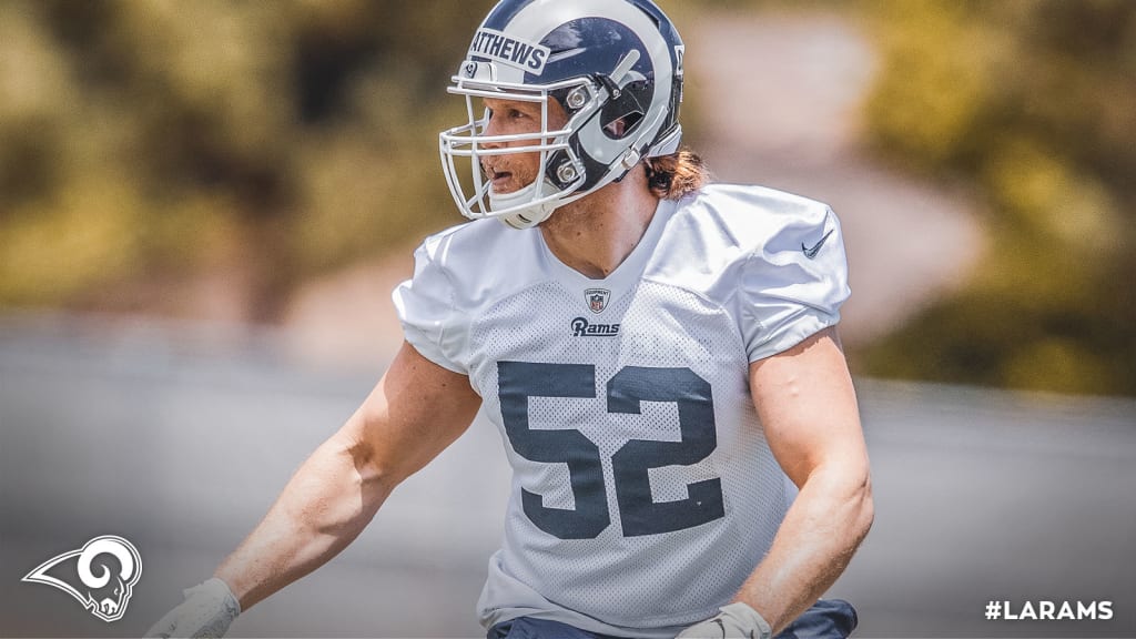 LA Rams hopeful to have Clay Matthews return in Week 10 vs