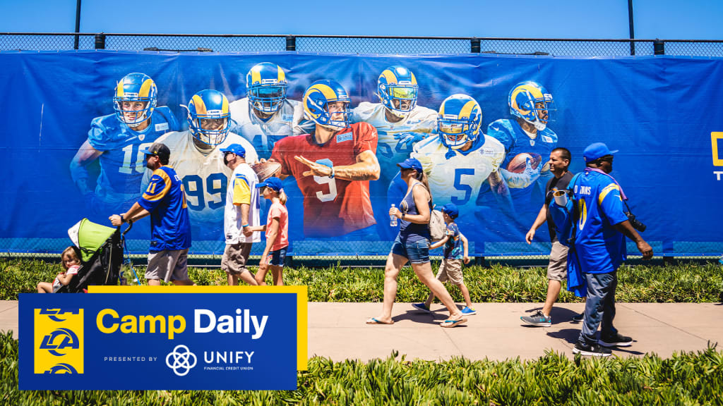 Joint Training Camp Practice With Los Angeles Rams: 8.18.21