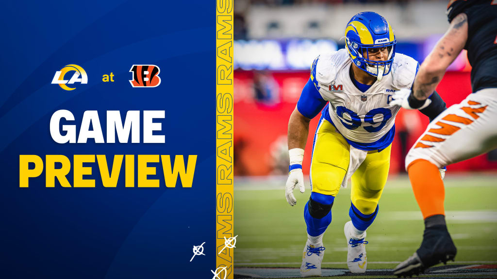 Rams vs Bengals Monday Night Football: 5 keys to victory for Week 3 - Turf  Show Times