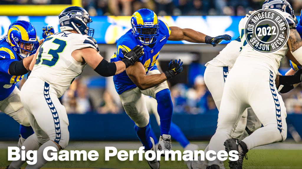 Rams 2022 Rewind: Highlighting big-game performances from the 2022 season