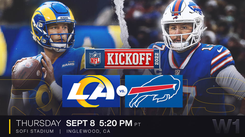 Bills at Rams on September 8, 2022: Tickets, matchup info and more on this  year's NFL Kickoff Game