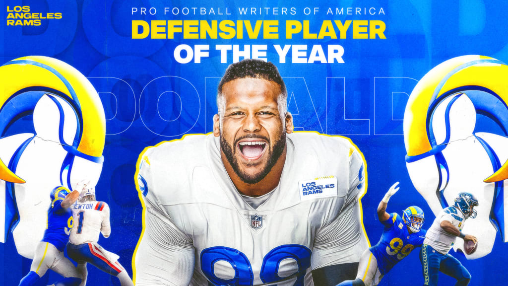 Aaron Donald named AP Defensive Player of the Year, wins Deacon