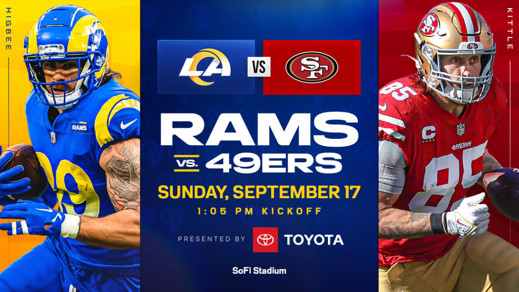 what time is the rams and 49ers game tomorrow