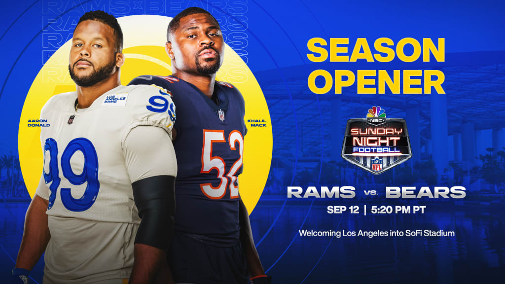 Rams vs. Bears: Time, online streaming, channel, tickets and more - Turf  Show Times