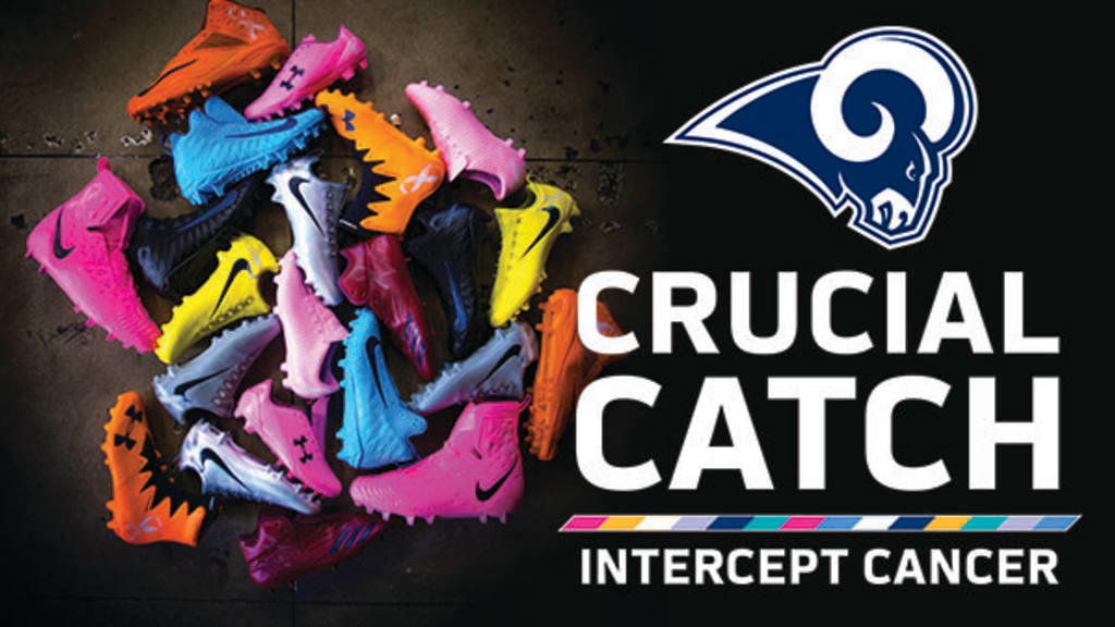 Rams Support #CrucialCatch Campaign