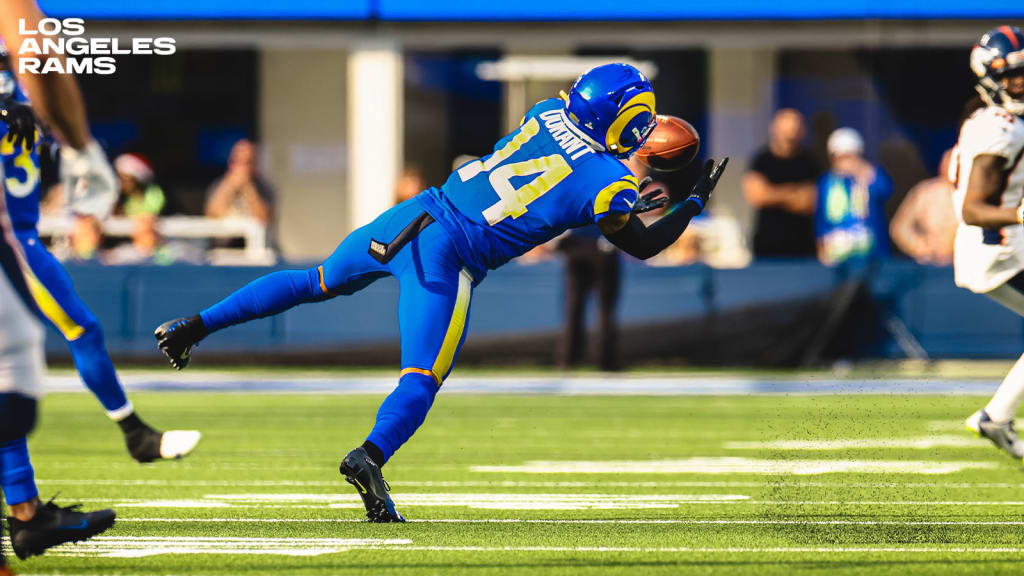 Big day by Los Angeles Rams defense vs. Denver Broncos highlighted by  defensive back Cobie Durant's two interceptions, including first pick-six  of NFL career