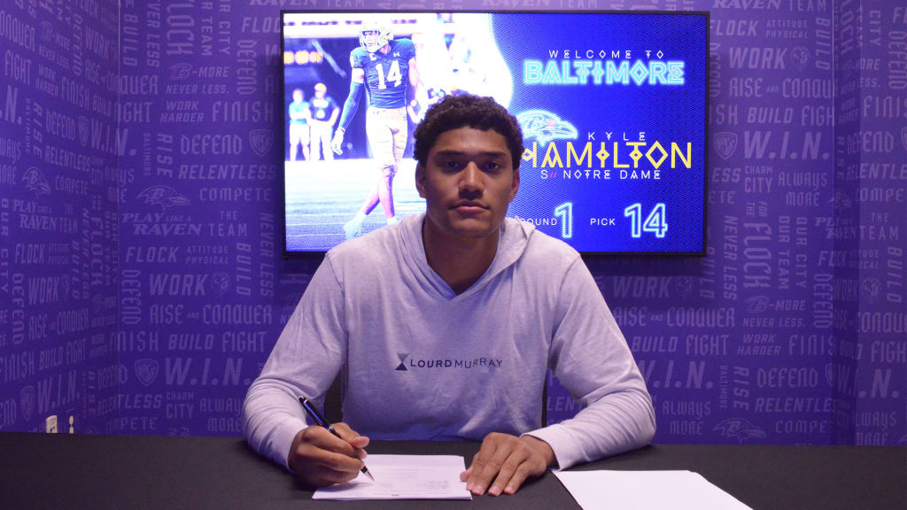 Ravens pick S Kyle Hamilton with the No. 14 overall pick - Baltimore  Beatdown