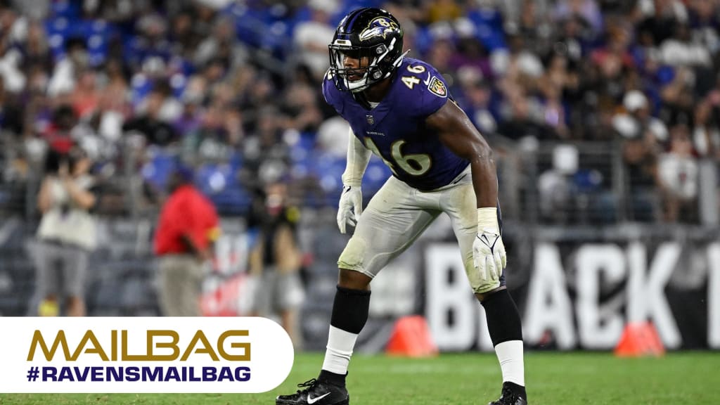 Baltimore Ravens linebacker Josh Ross (51) runs during an NFL