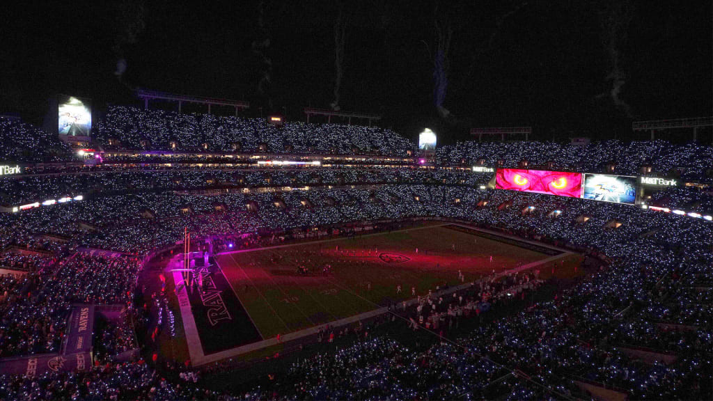 Ravens fans to receive LED wristbands for light show during Steelers game