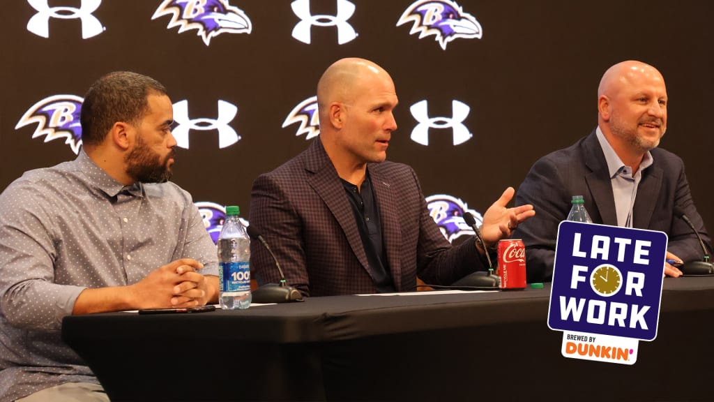 Tense moment at Ravens' pre-draft press conference is latest